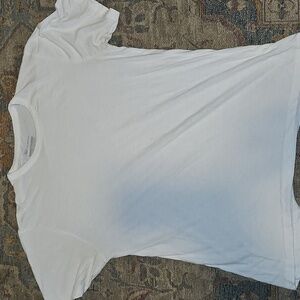 New Balance White Short Sleeve Tee